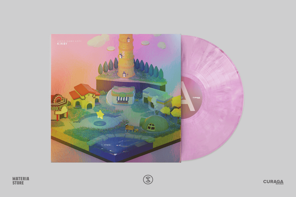 Video Game LoFi: Kirby Vinyl Record