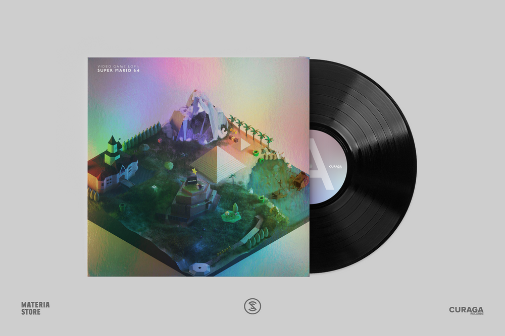 Video Game Lofi: Super Mario 64 Vinyl Record