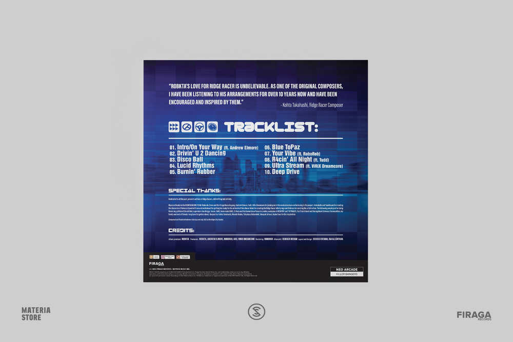 RoBKTA - Ridge Racer Infinity Vinyl Record