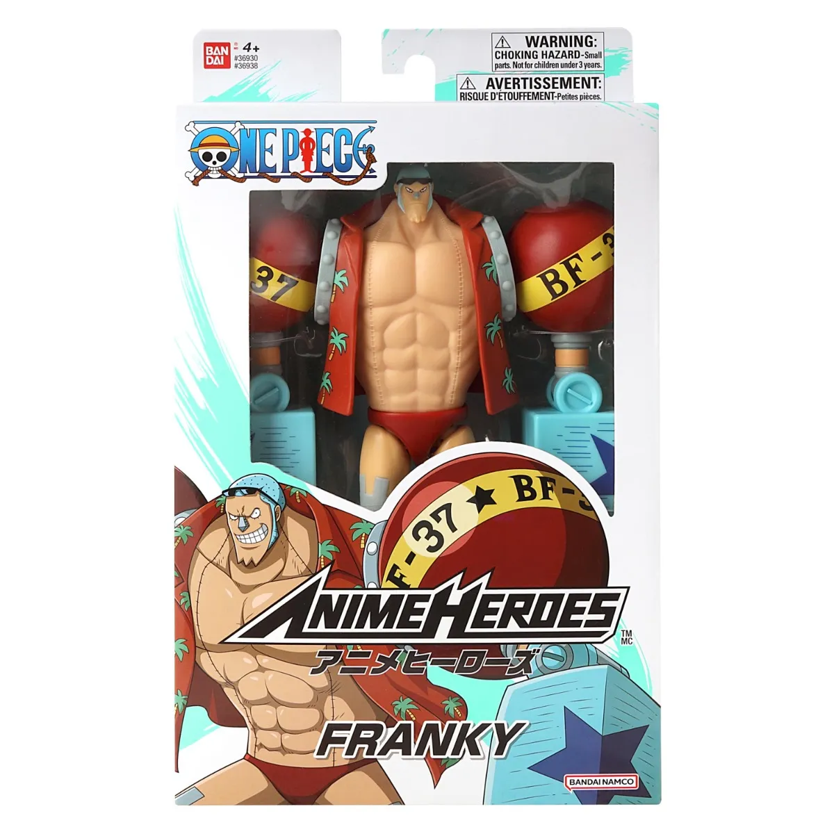 One Piece Anime Heroes Figures - Franky