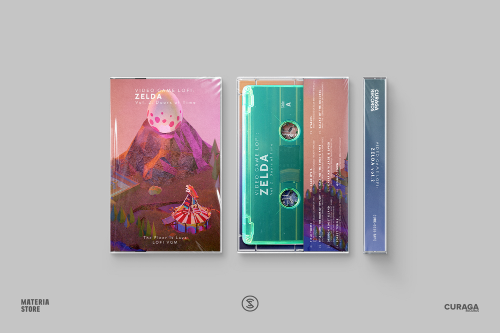 Video Game LoFi: Zelda Vol. 2 Doors of Time Cassette Tape