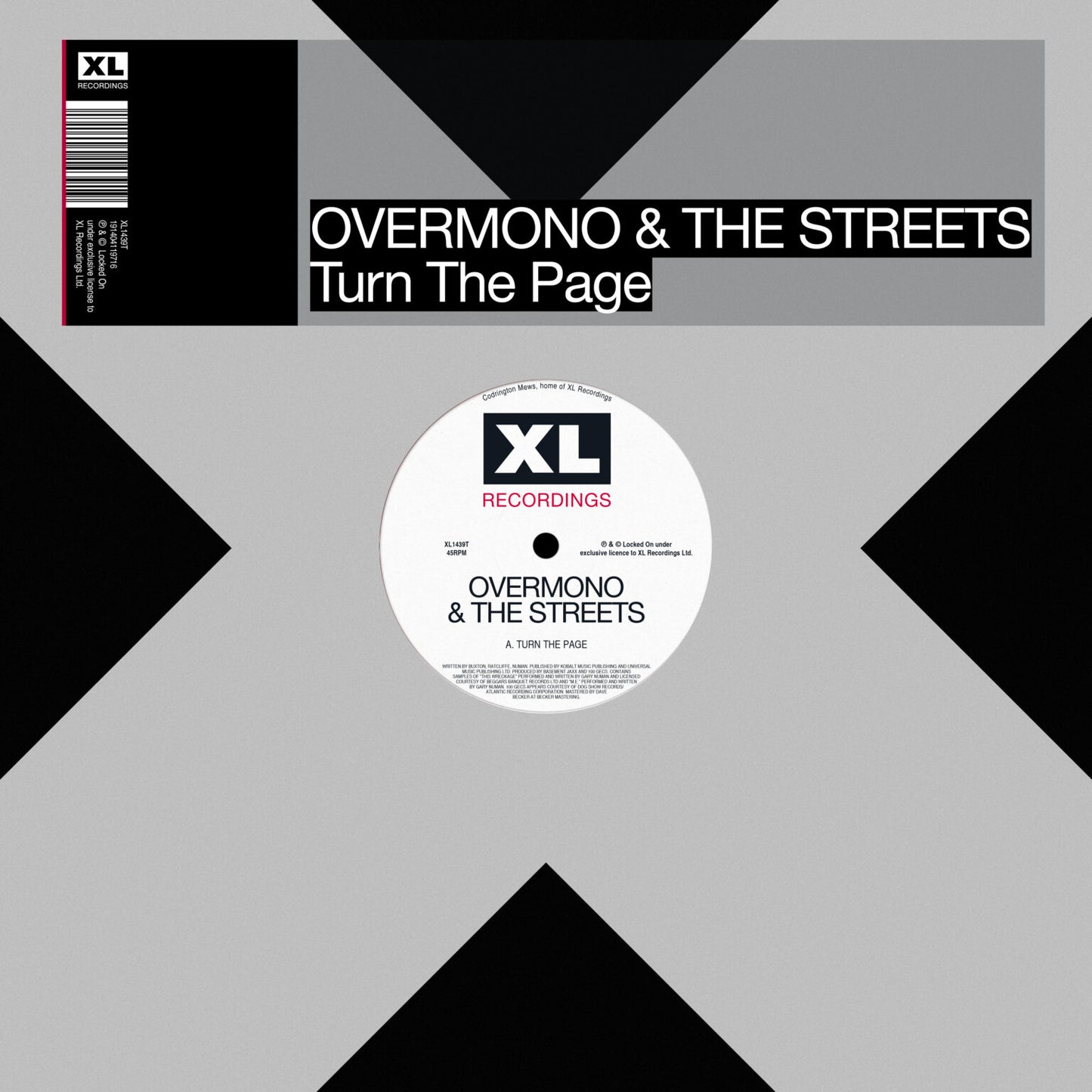 Overmono & The Streets – Turn The Page Vinyl Record