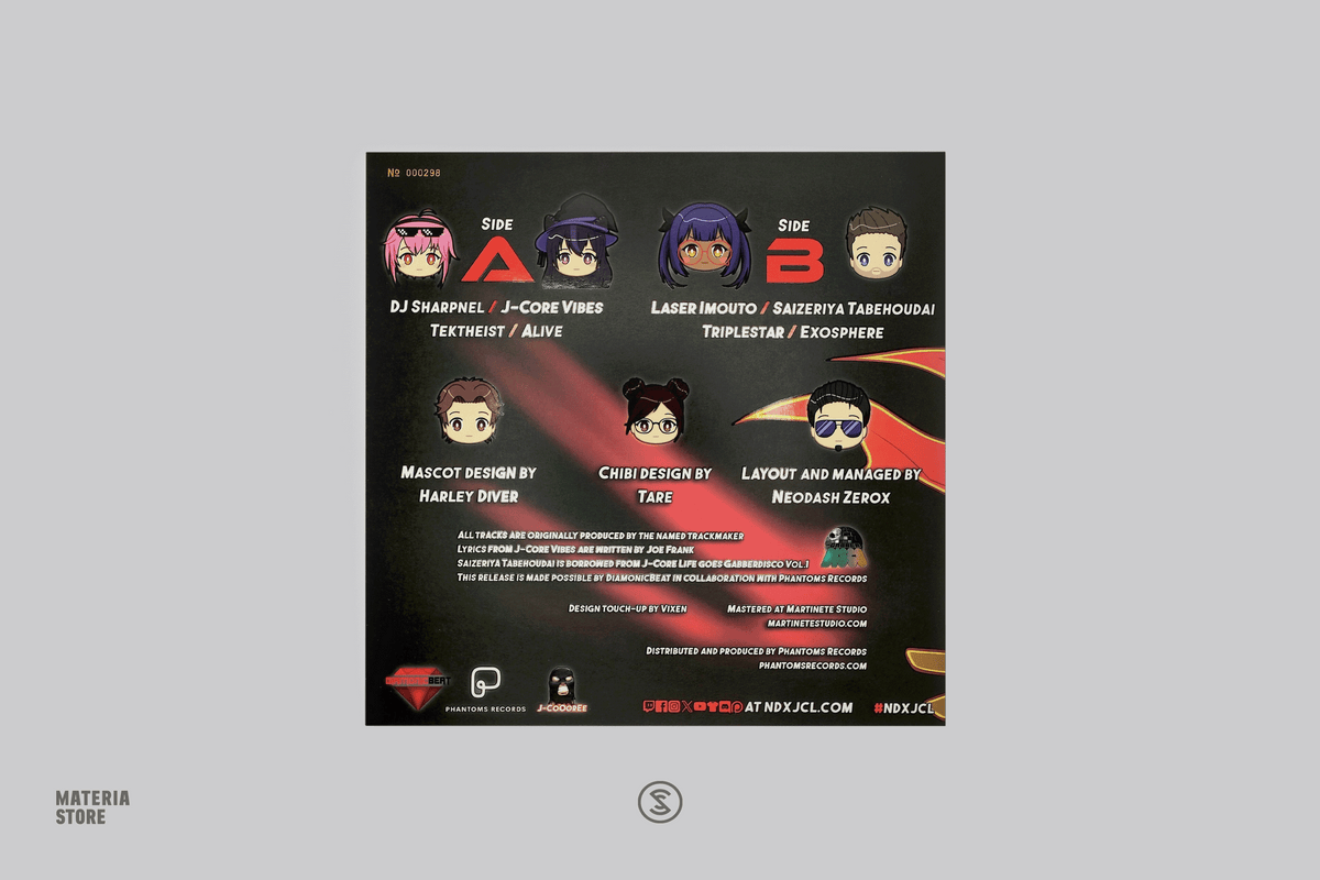 NDXJCL - J-Core Vibes Vinyl Record