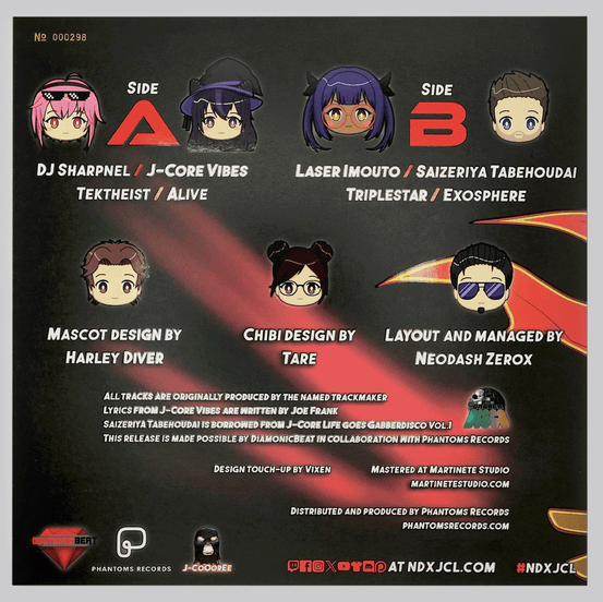 NDXJCL - J-Core Vibes Vinyl Record