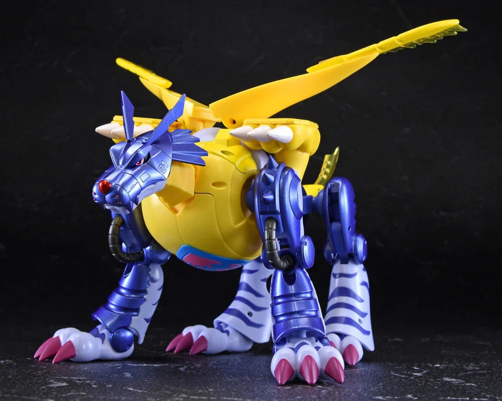 Bandai Tamashii Nations - Metal Garurumon Digivolving Spirits Figure