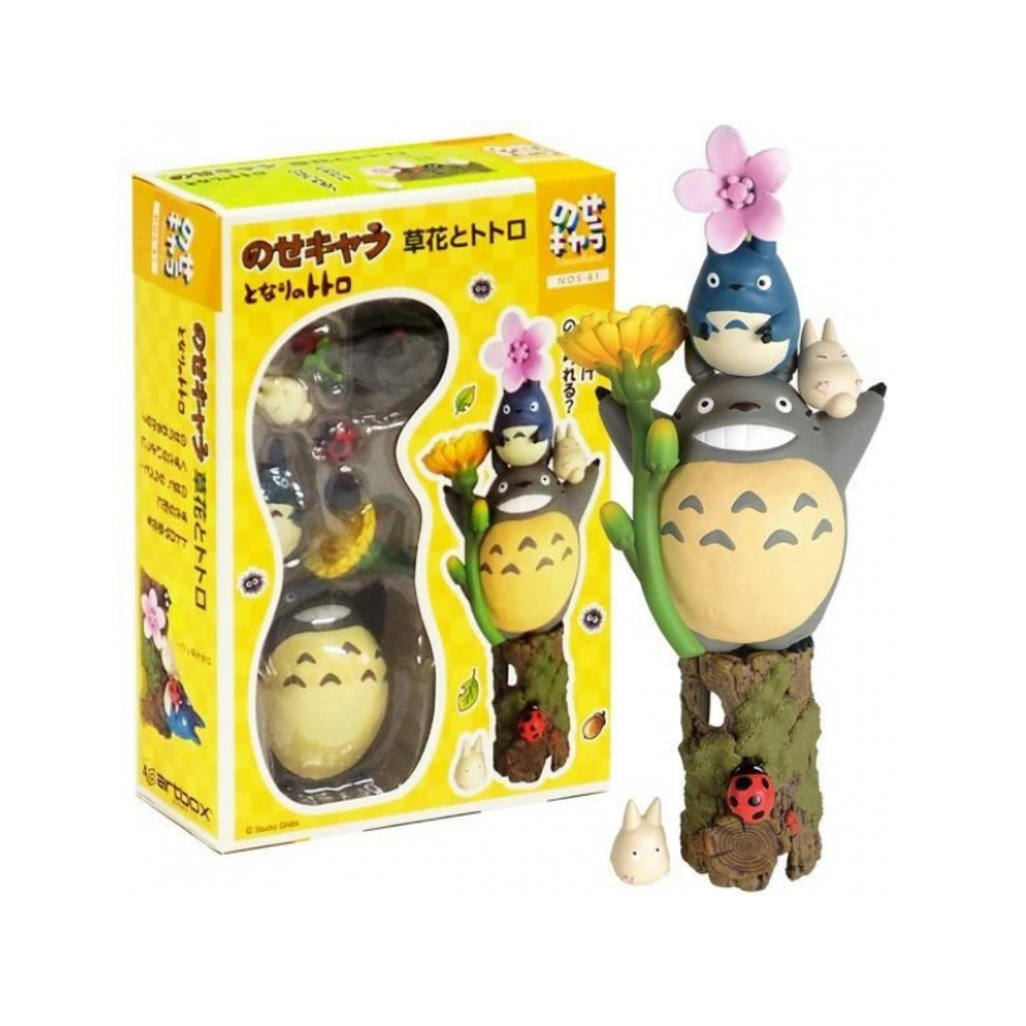 ENSKY - My Neighbor Totoro & Flowers Stacking Figure