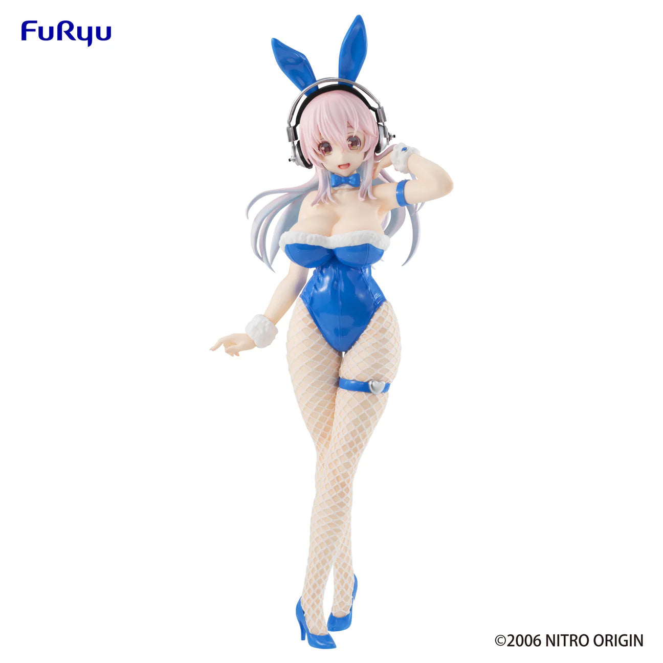 Super Sonico Bicute Bunnies - Blue Rabbit