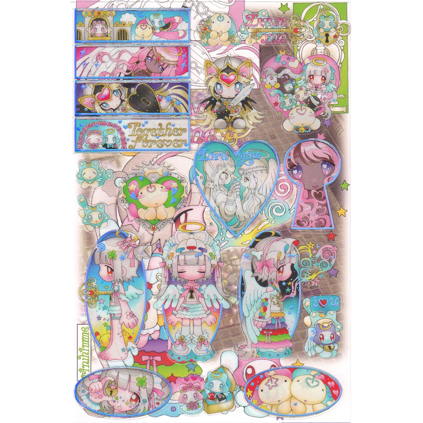 Rinihimme - Key To My Heart Sticker Sheet