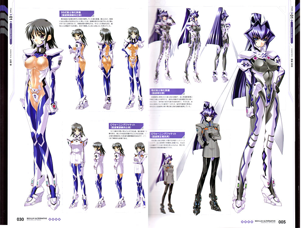 Muv-Luv Alternative Memorial Art Book