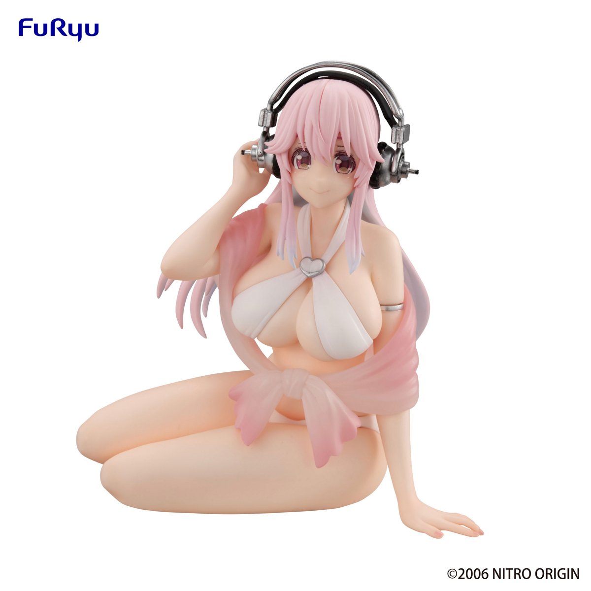 Super Sonico Noodle Stopper Figure - Summer Memories