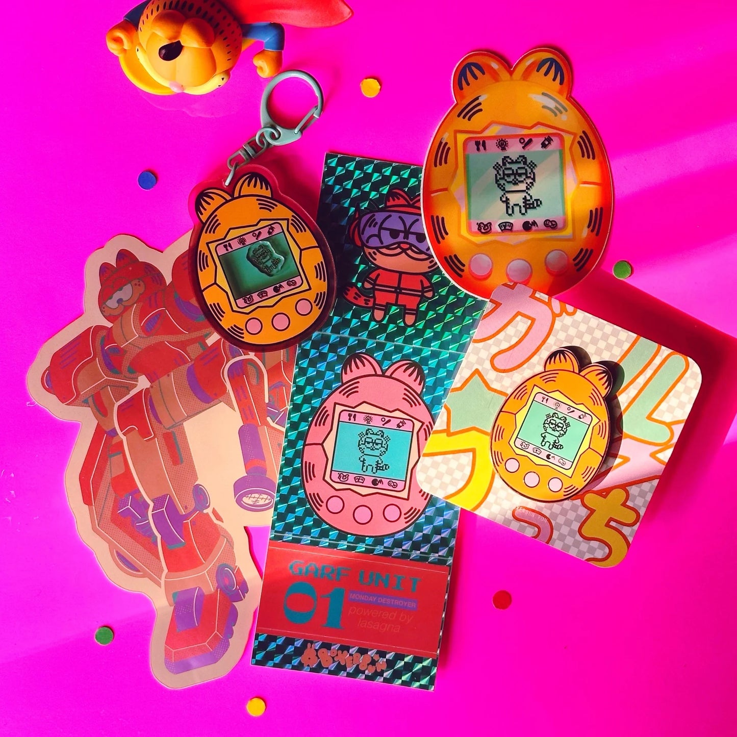 BoxerBun - Garf Unit 01 Stickers