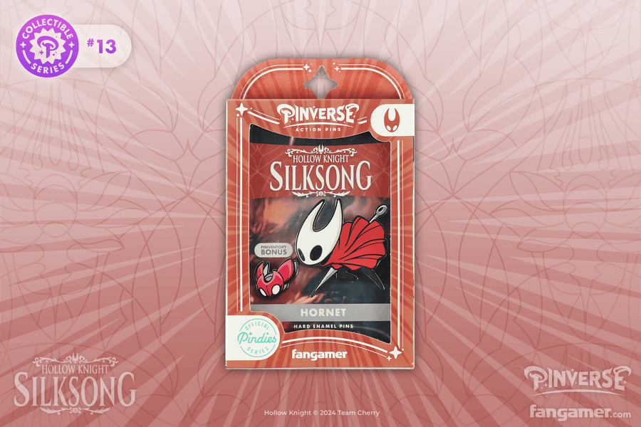 Hollow Knight : Silk Song - The Hornet Enamel Pin Set