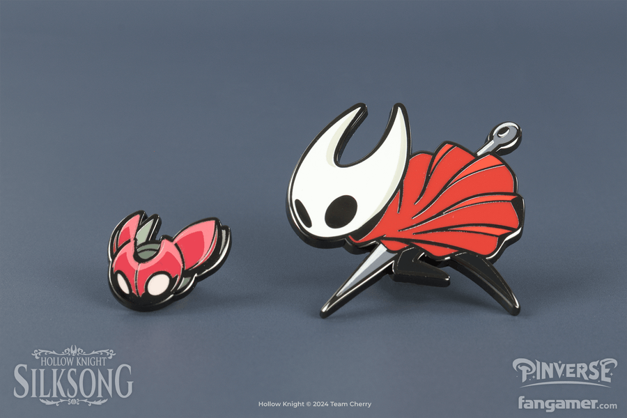 Hollow Knight - The Hornet Enamel Pin Set