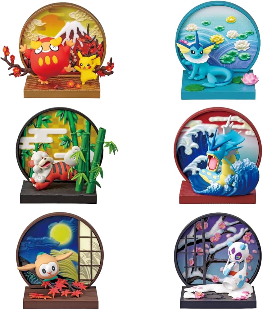 Re-Ment - Pokemon WanoMado ~Japanese Window~ Collection