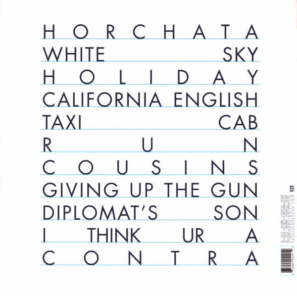 Vampire Weekend - Contra Vinyl Record