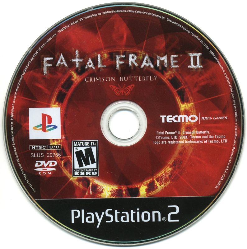 Fatal Frame II: Crimson Butterfly - Playstation 2