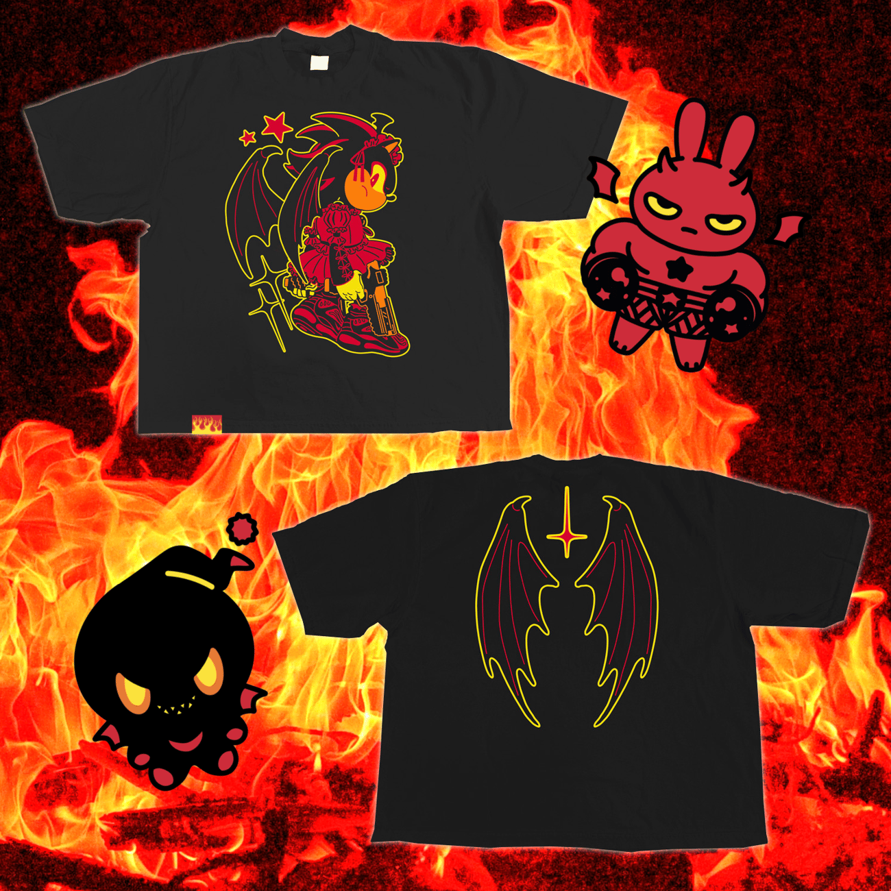 BoxerBun - Hell T-Shirt
