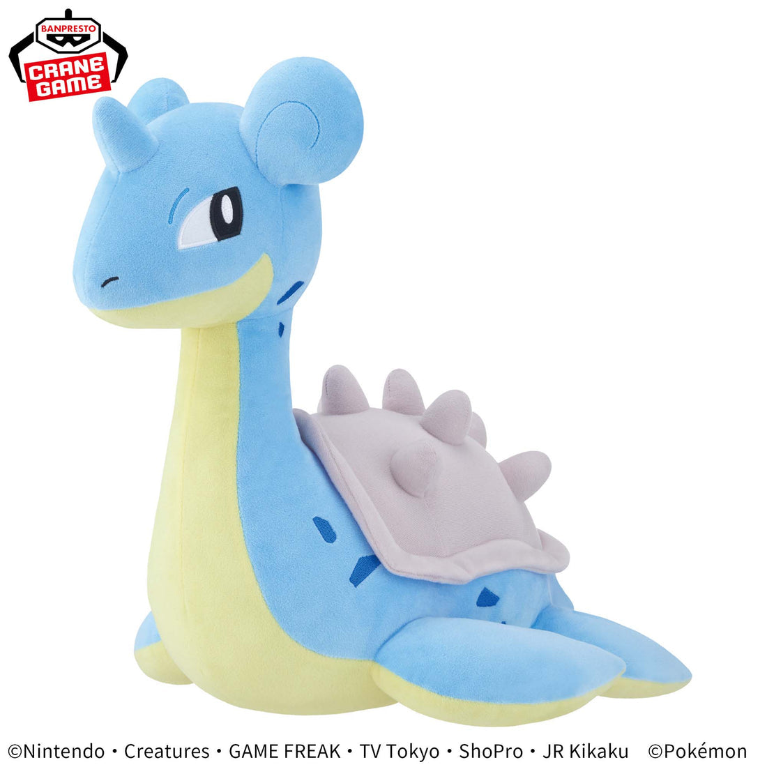 Banpresto - Pokemon Mecha Mofugutto Lapras Side Glance ver. Plush