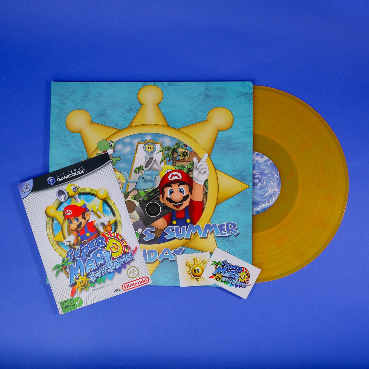 Mario Summer Holiday Vinyl Record