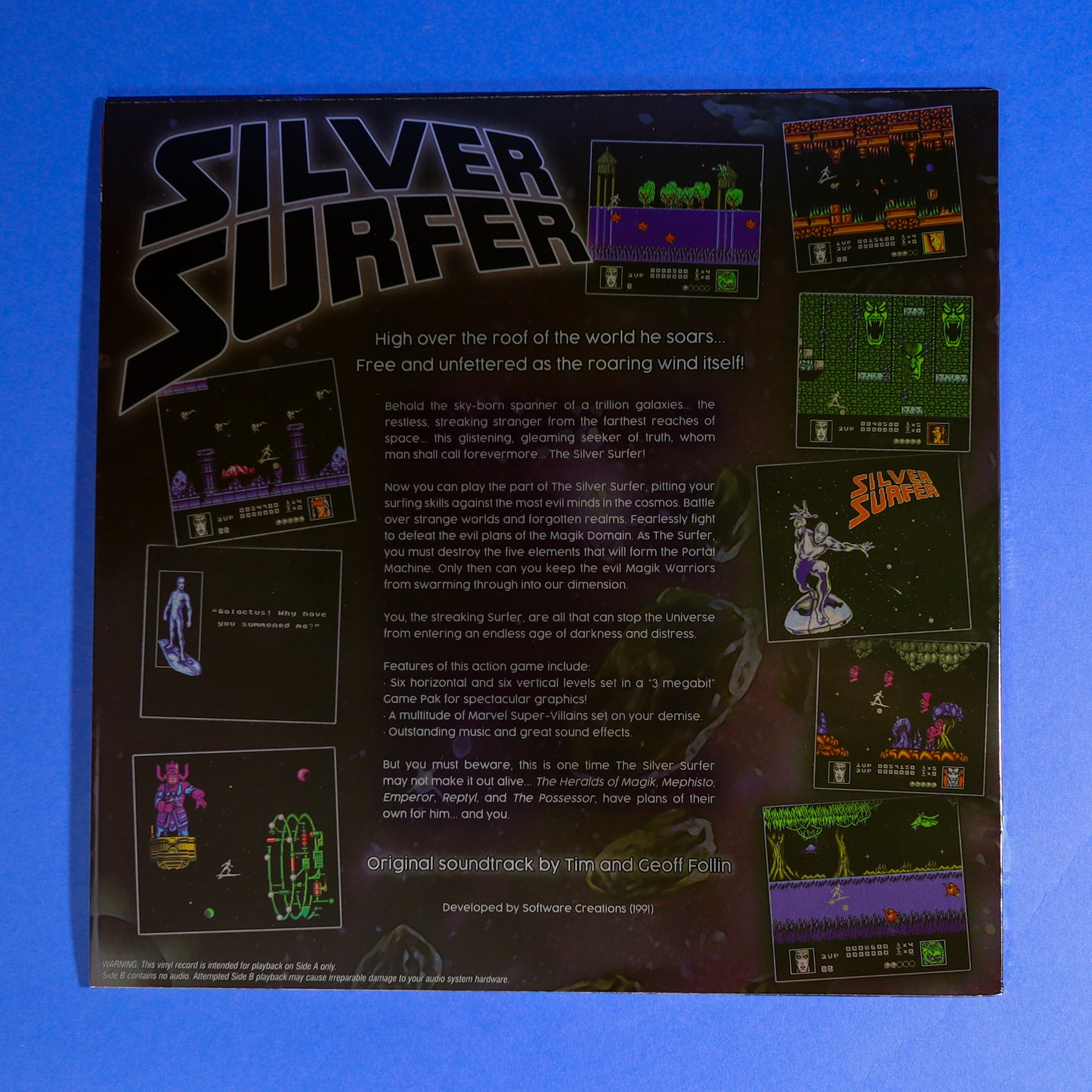 Silver Surfer Vinyl Record