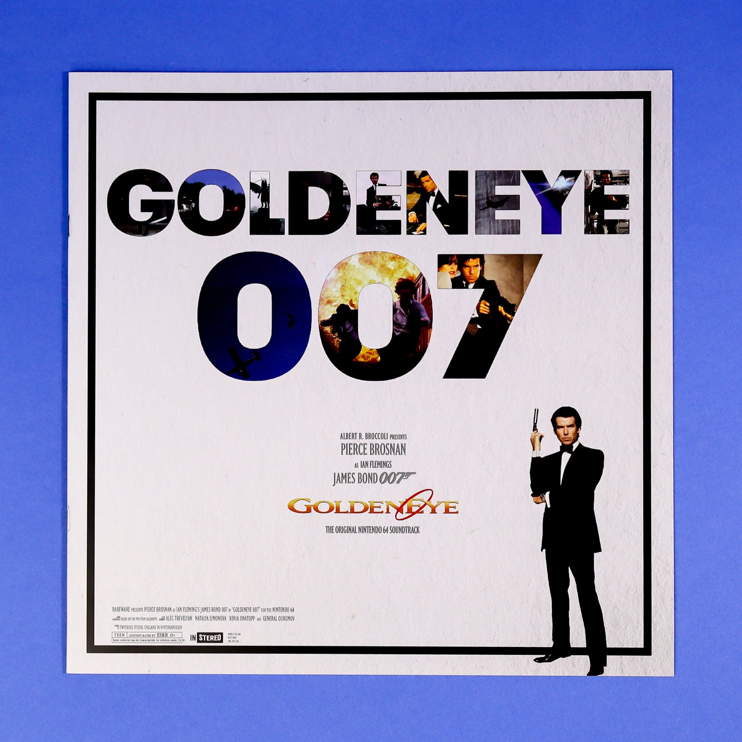 Goldeneye N64 Soundtrack Vinyl Record