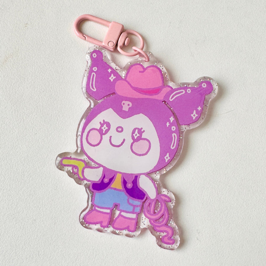 Ugly Plants - Sanrio Cowgirl Keychains