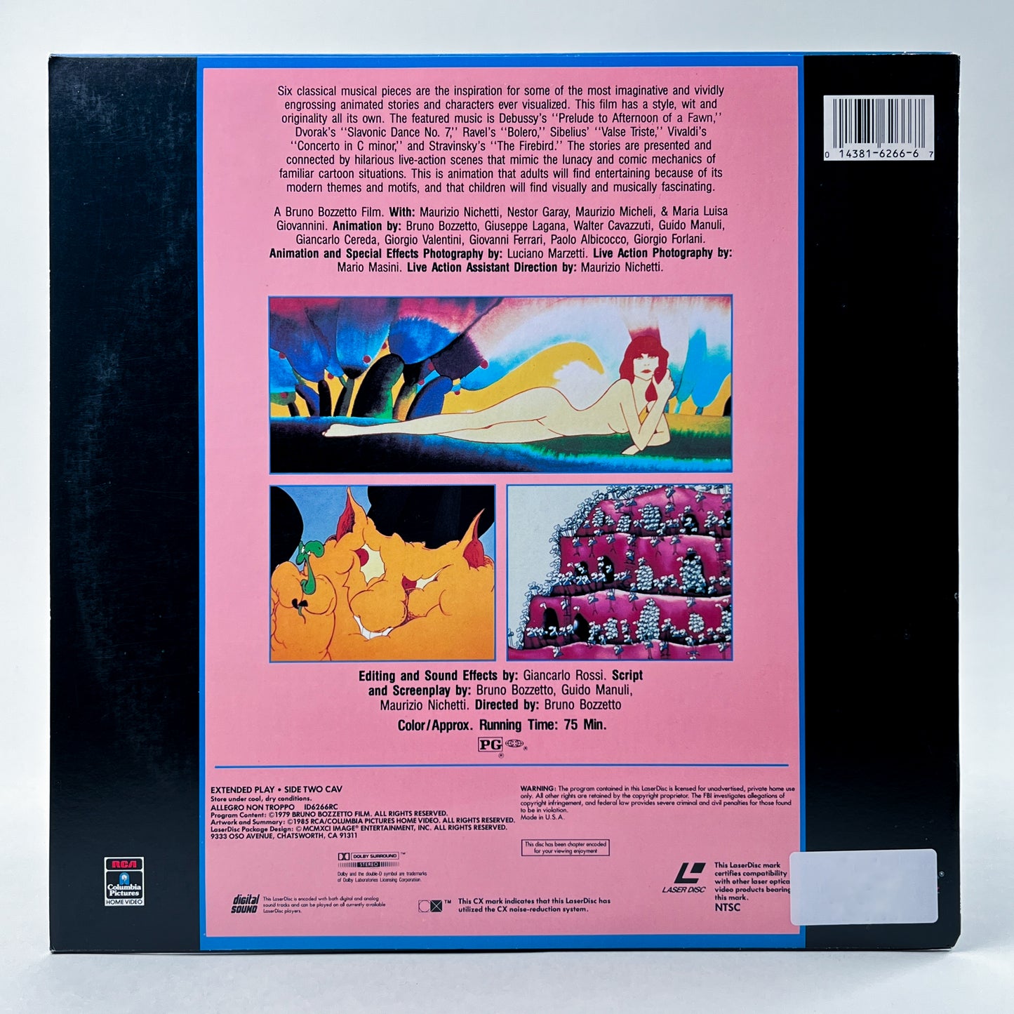 Allegro Non Troppo Laserdisc