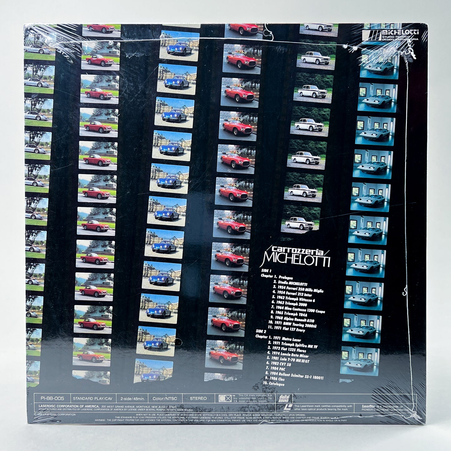 Carrozzeria Michelotti Laserdisc