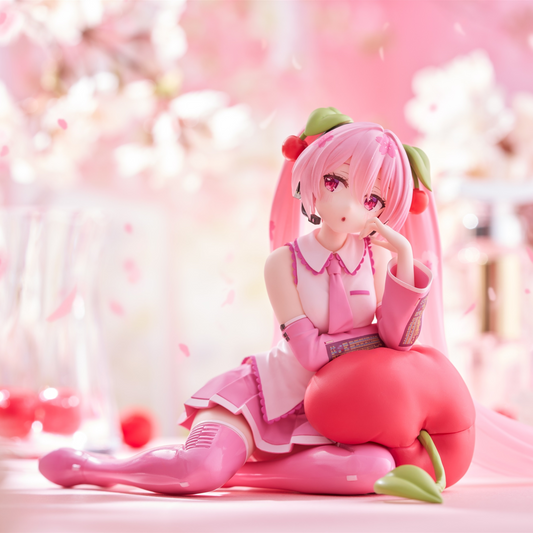 Taito - Desktop Cute Sakura Hatsune Miku (Cherry Cushion Ver.) Figure
