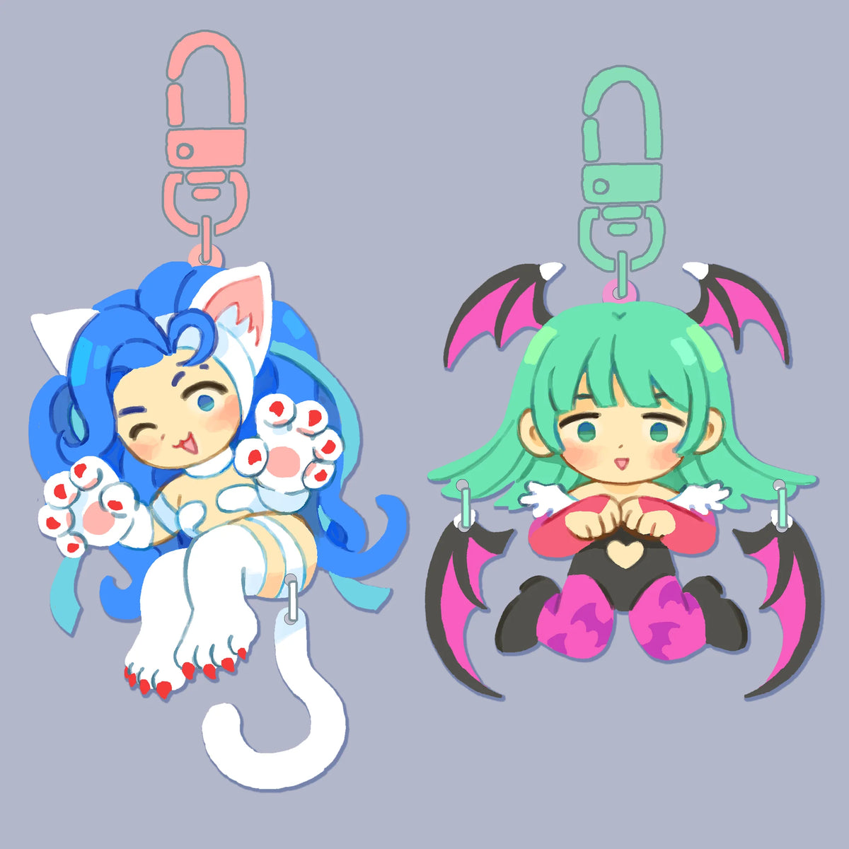 Cotton Angel - Vampire Hunters Vs SF Keychains
