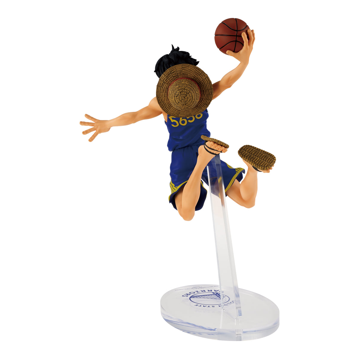 Banpresto - One Piece x NBA - Monkey D. Luffy ~Golden State Warriors ver.~ Master Stars Piece Figure