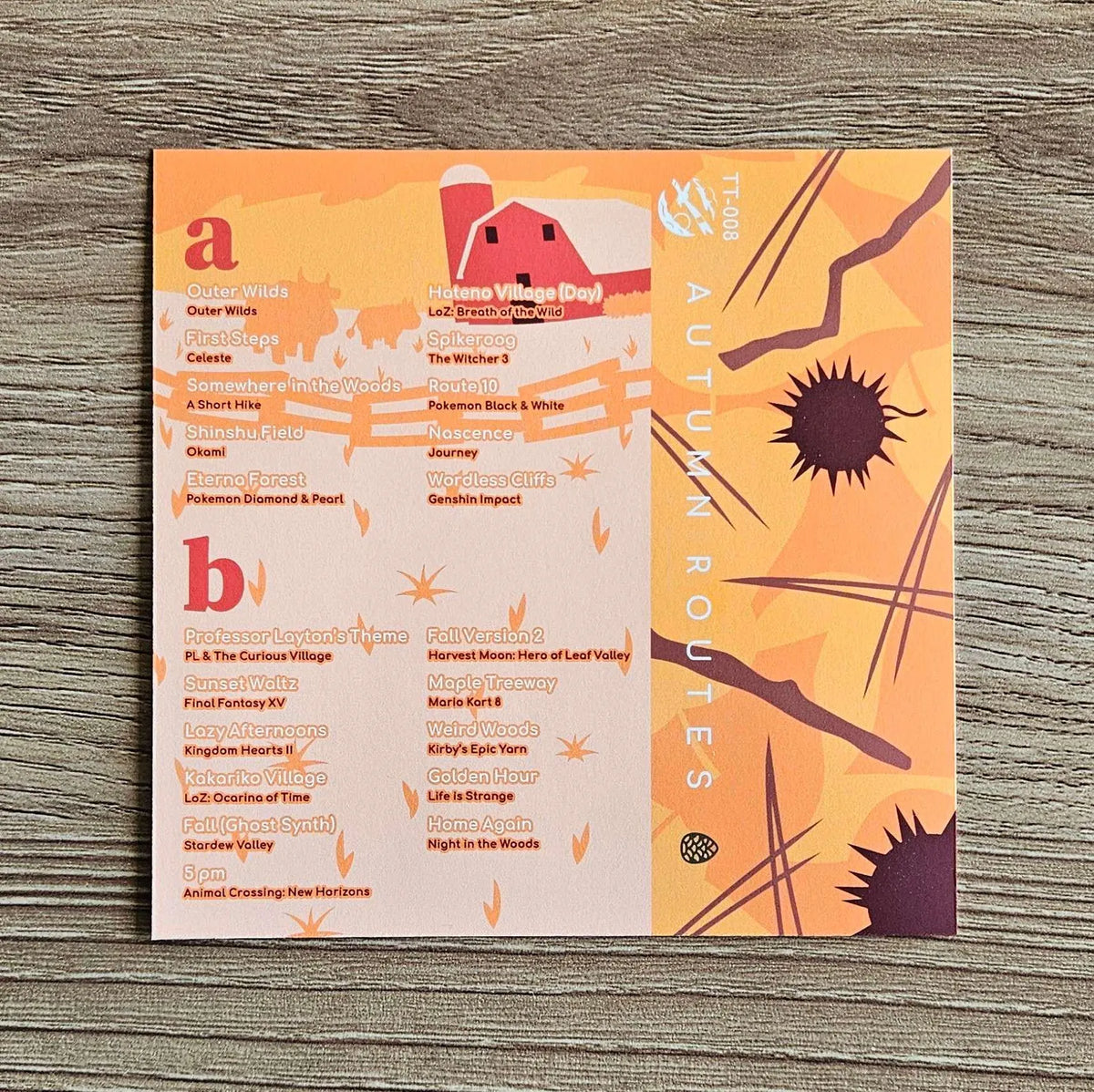 TTCassettes - Autumn Routes Sound Selections Cassette