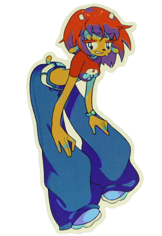 julie.egg - Lammy Sticker