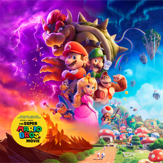 The Super Mario Bros. Movie Soundtrack Vinyl Record