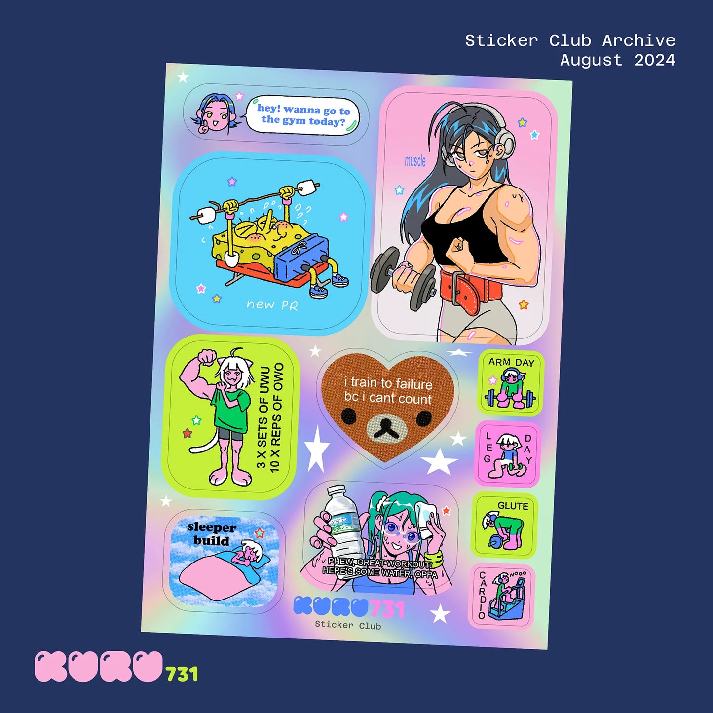 Kuru 731 - Teddy Fan Club Collection