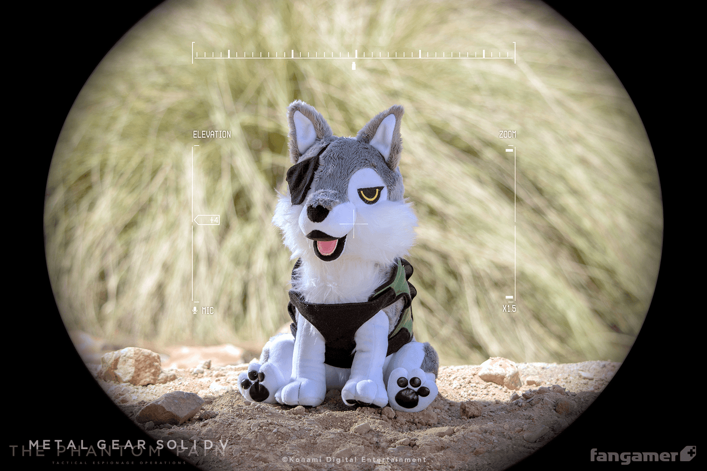 Metal Gear Solid - D Dog Plush
