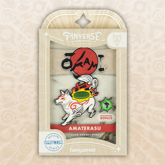 Okami - Amaterasu Pin Pack Enamel Pin Set