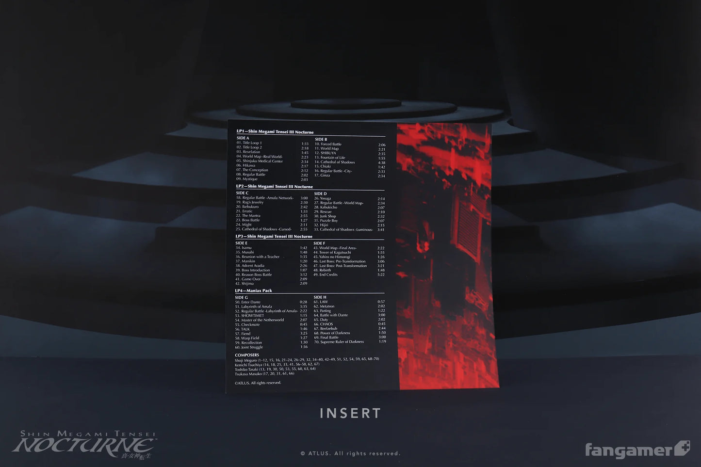 Shin Megami Tensei III Vinyl Record Box Set