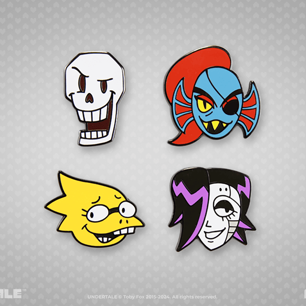 Fangamer - Undertale Pin Set 2