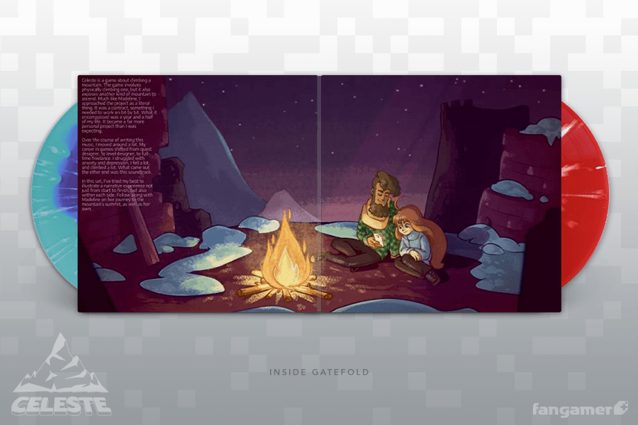 Celeste - Original Video Game Soundtrack 2LP Vinyl Record