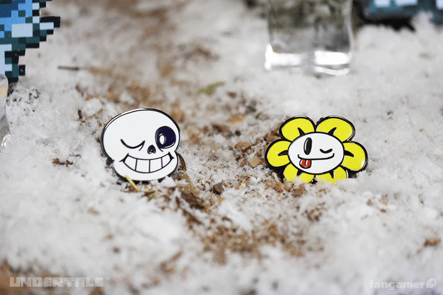Undertale Character Enamel Pins - Set 1