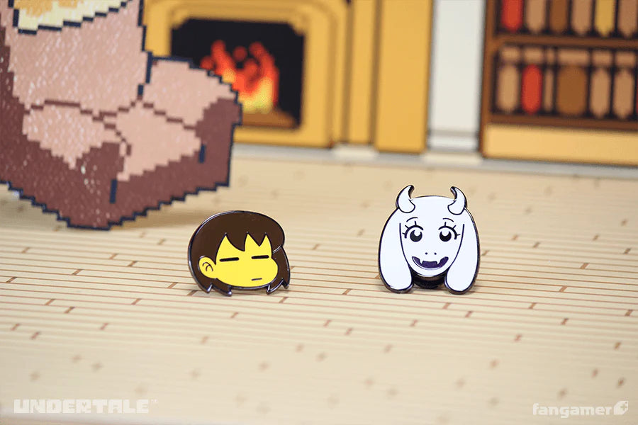 Undertale Character Enamel Pins - Set 1