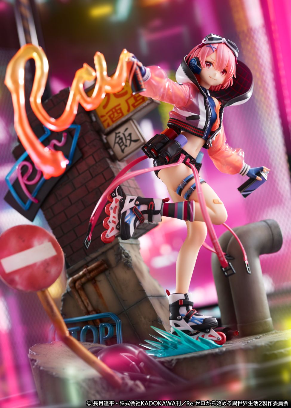 Re:Zero Starting Life In Another World - Neon City Ver. Rem & Ram
