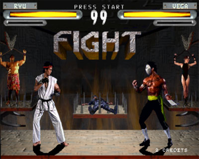 Street Fighter: The Movie - Sega Saturn