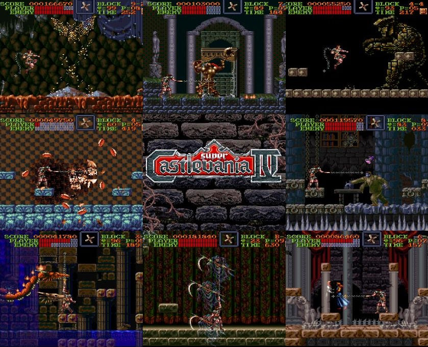 Super Castlevania IV - Super Nintendo