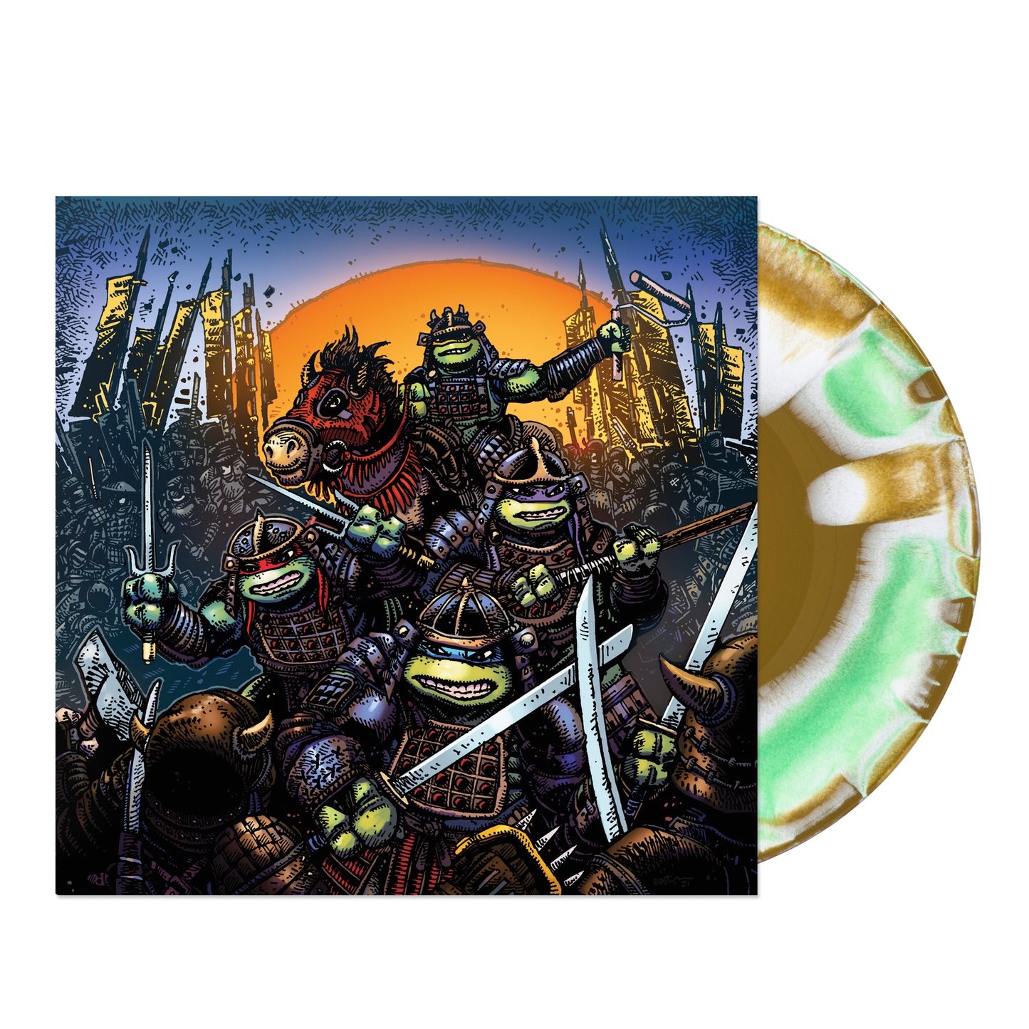 John Du Prez - Teenage Mutant Ninja Turtles Part III OST Vinyl Record