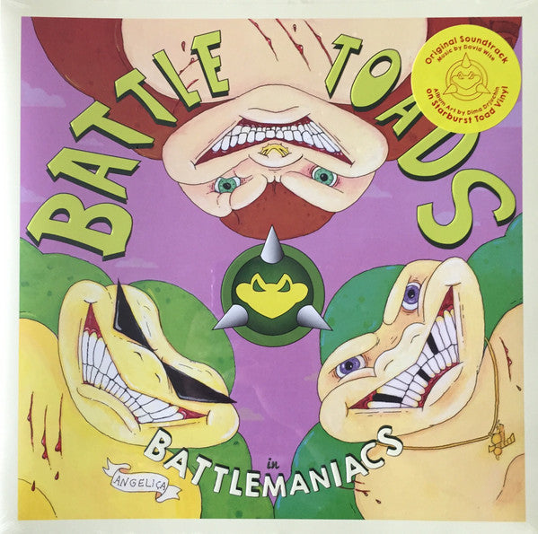 Battletoads in Battlemaniacs Vinyl Record