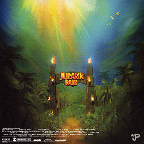 Jurassic Park NES & SNES Video Game Soundtrack - Vinyl Record