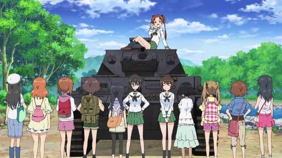 Girls & Panzer - Complete OVA Series Blu-ray