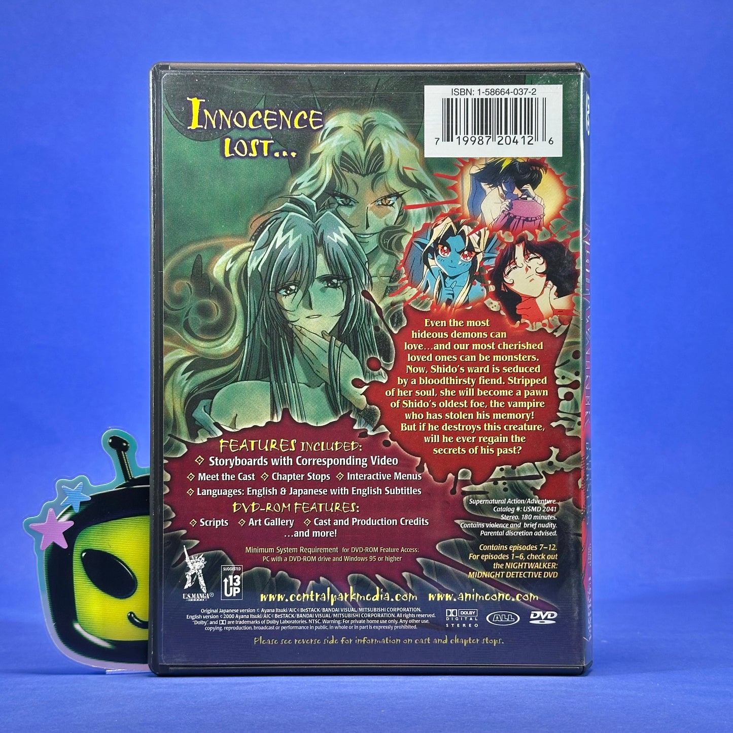 Nightwalker: The Midnight Detective DVD